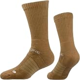 Strideline Premium Combed Cotton Unisex Crew Socks &ndash; Cushioned, Moisture-Wicking, All-Day Comfort, 1-Pair