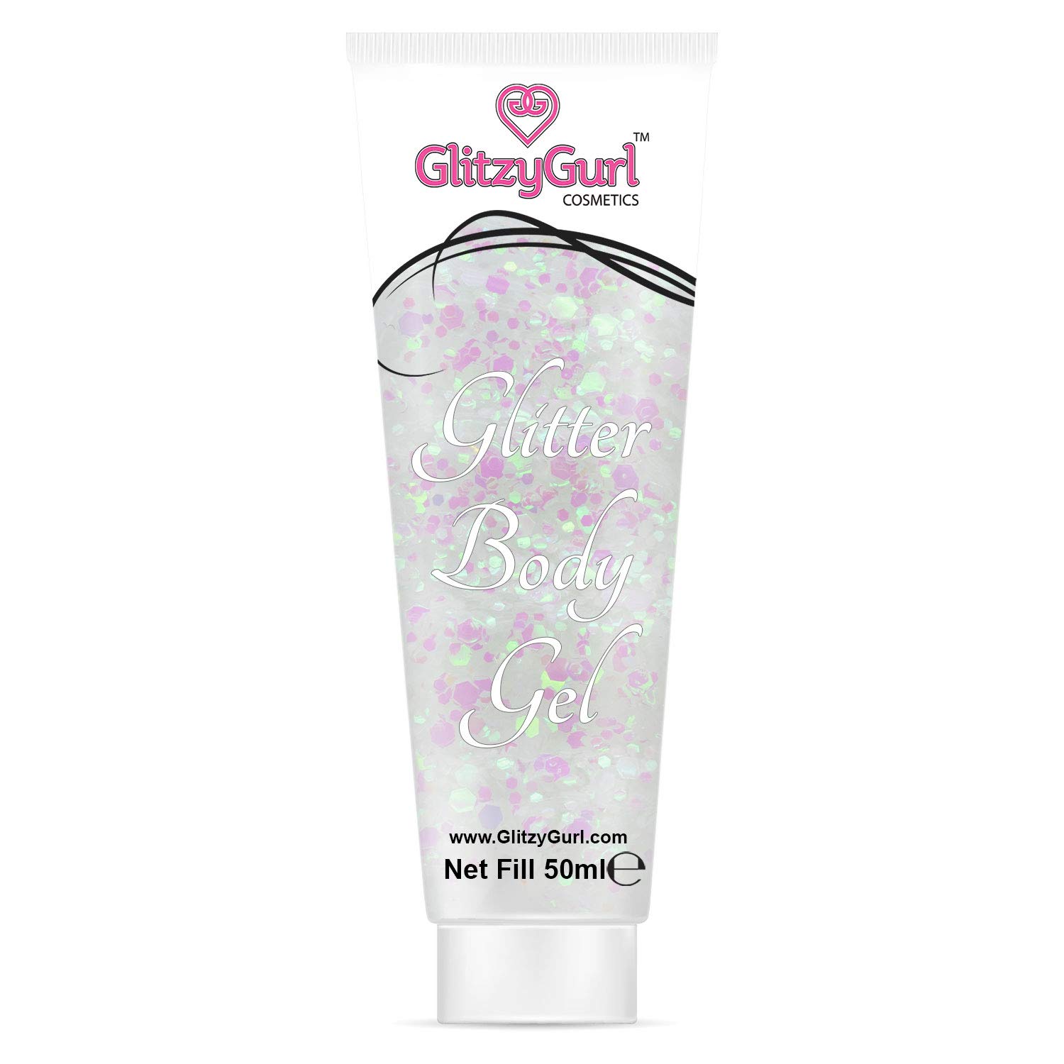 Holographic Glitter Face and Body Gel 50ml Cosmetic Glitter, Body Glitter, Hair Glitter Gel (Unicorn Dreams)