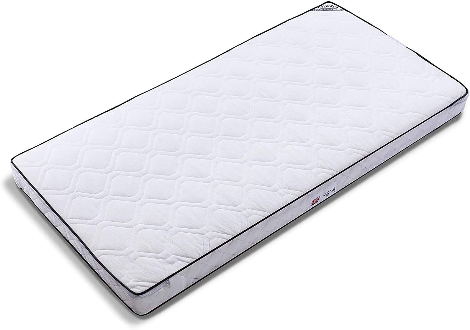 silver cross cot bed mattress size