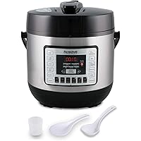 NUWAVE NUTRI-POT 6-Quart DIGITAL PRESSURE COOKER with Sure-Lock Safety System; Dishwasher-Safe Non-Stick Inner Pot; 11…