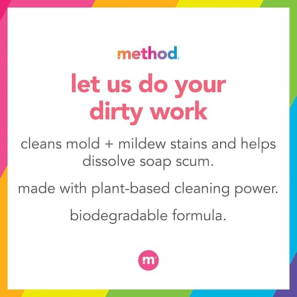 METHOD NATURAL TUB PLUS TILE BATHROOM CLEANER – EUCALYPTUS MINT – 28 FL OZ