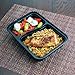 Fitpacker DUO USA Quality Meal Prep Containers 16-Pack 2 Compartment Bento Lunch Boxes with Lids - Portion Control & Food Storage Containers
