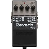 BOSS RV-6 Reverb Guitar Pedal | RV-6 Digital Reverb is a versatile, studio-quality guitar effects pedal