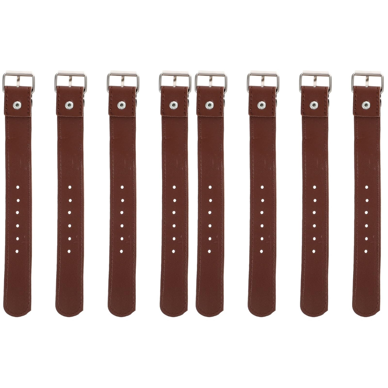 ABOOFAN Leather Bike Basket Straps Adjustable Front Bicycle Basket Belt for Kids Bikes and Scooters Durable Cycling Accessory