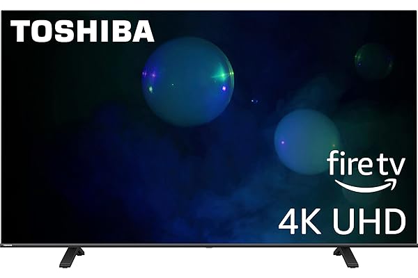 TOSHIBA 55-inch Class C350 Series LED 4K UHD Smart Fire TV with Alexa Voice Remote (55C350LU, 2023 Model)