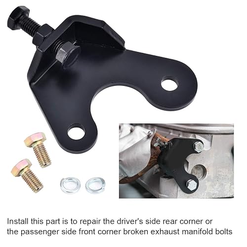 Exhaust Manifold Bolt Repair Bracket Kit For GM Trucks/SUVs (4.8L, 5.3L, 6.0L, 6.2L) - Fix Exhaust Leaks Without Removing Broken Bolts - View #7