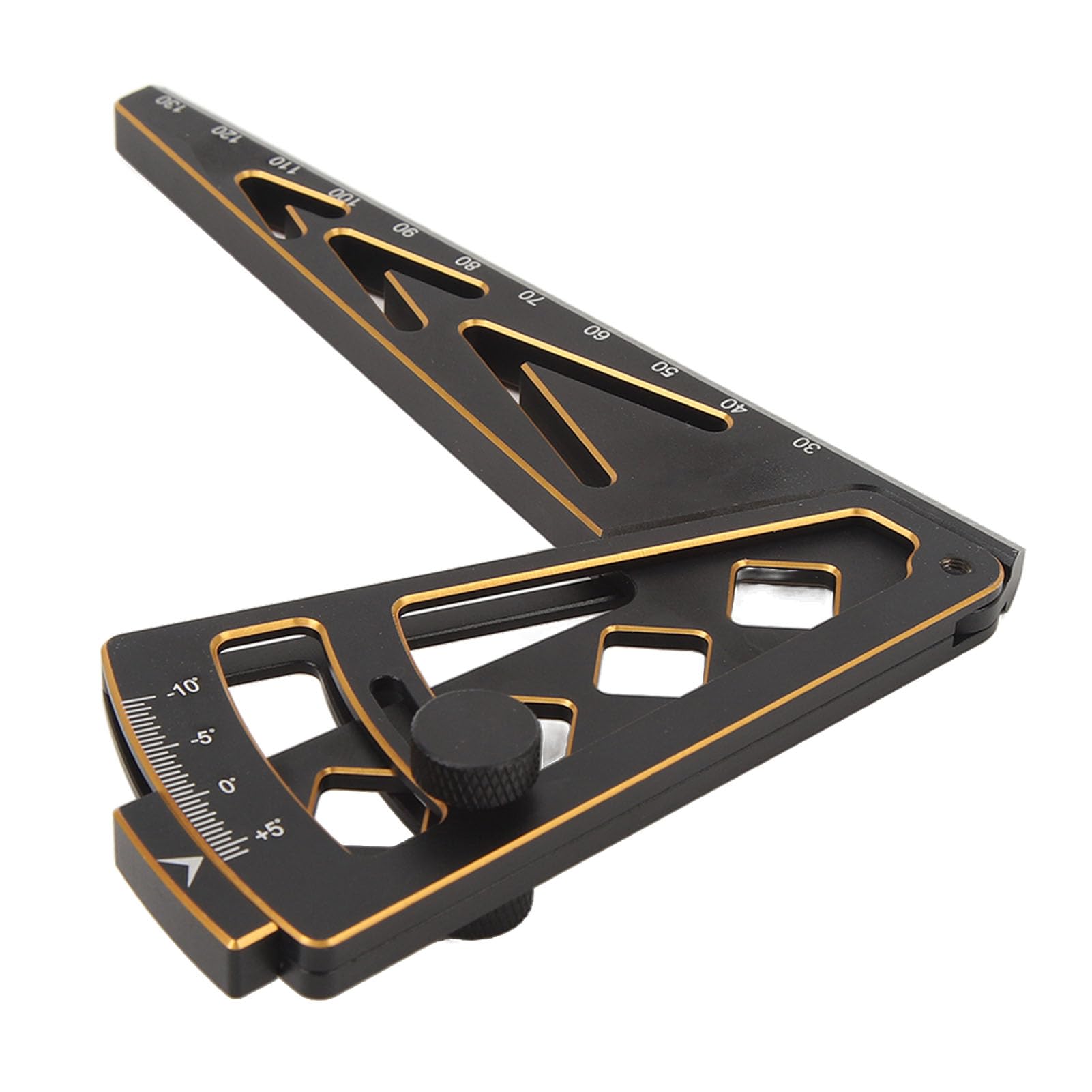 RC Car Camber Gauge, Multi Angle Measuring Tool Aluminum Alloy Compact Portable Camber Gauge for RC Enthusiasts Hobbyists Racers Tuning Maintenance