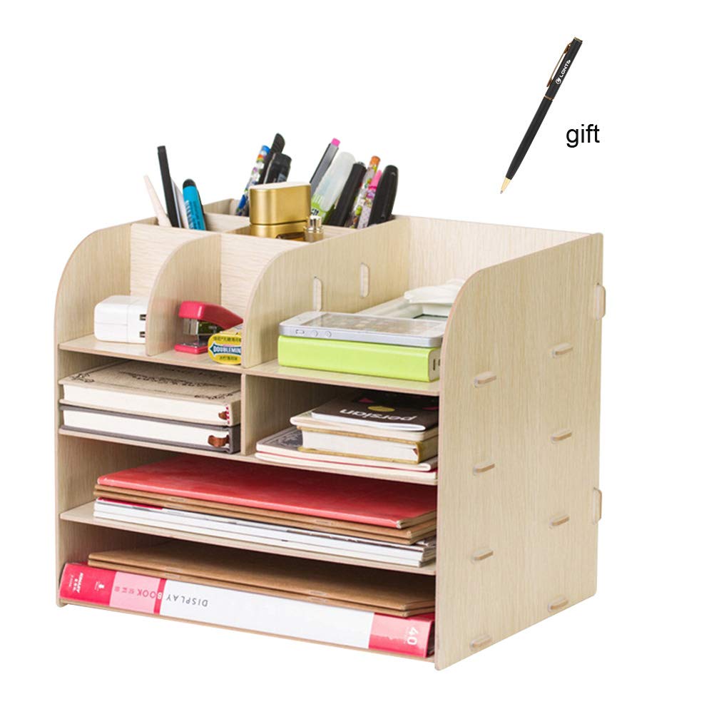 Desktop Organiser Wooden Desktop Storage Box Drawer Desk Stationery Organiser Letter Files Rack Documents Holder Tidy Desktop Organizer For Office Supplies Household Cosmetics Storage Buy Online In Grenada At Grenada Desertcart Com Productid