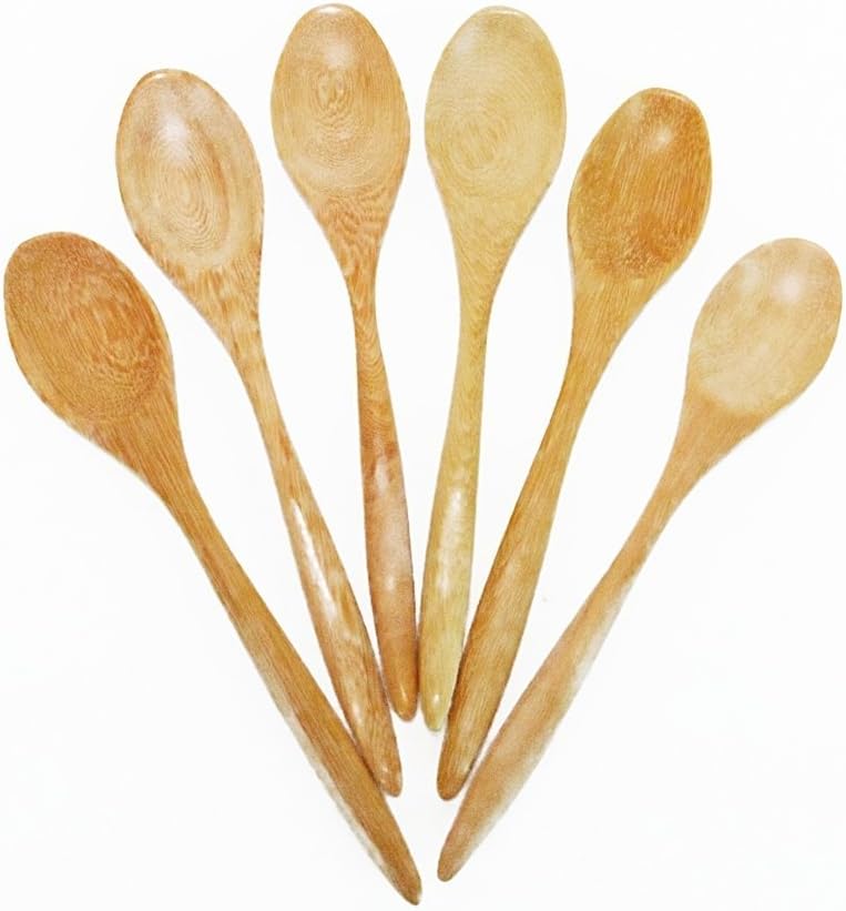 Wooden Tea Spoons Coffee Spoons Small Spoon Hand Craft