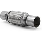 Exhaust Flex Pipe 2"x6" Heavy Duty Stainless Steel 10" OL | RK7535, RP Remarkable Power