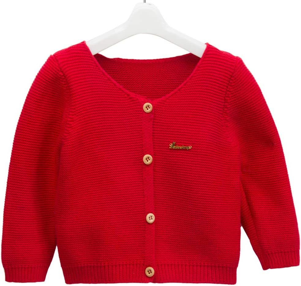 Girl's Knit Long-Sleeved Sweater Children's Woollen Sweater Baby Girl‘s Open Front Cardigan Shawl Winter