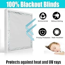 ZHhan Blackout Roof Skylight Blind Window Curtain