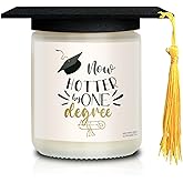 Graduation Gifts for Her Him - Masters Degree College High School Graduation Gifts 2025 - Now Hotter by One Degree Soy Wax Scented Candle