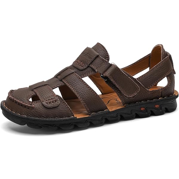 Amazon.com | Weatherproof Vintage Mens Brown Caged Cushioned  display picture 3