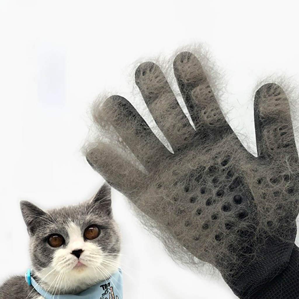 Nicolas Cat Gloves Remove Hairy Dog Hair Comb Brush Artifact