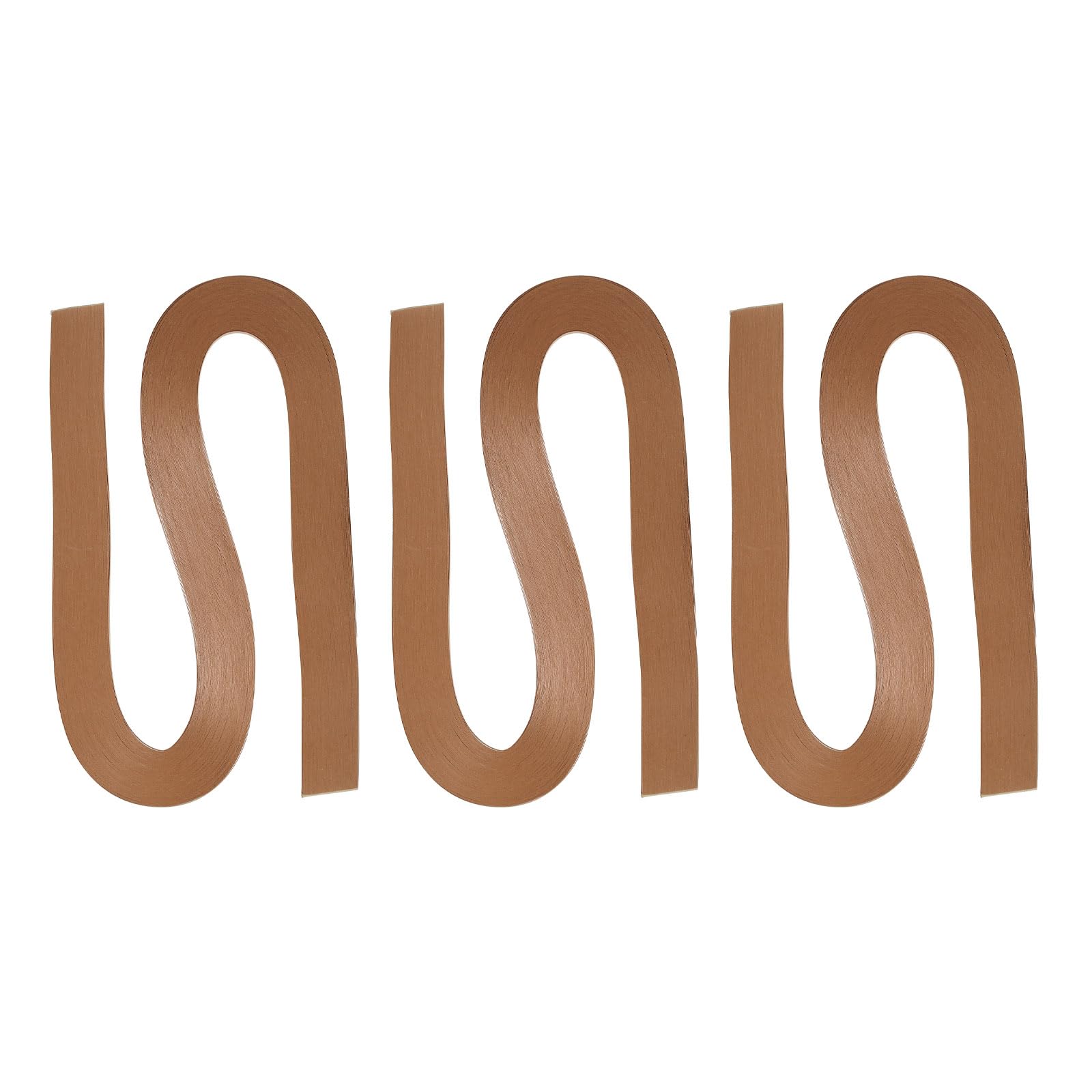 PATIKIL 360pcs Quilling Strips Paper 3mm(1/8") 54cm Origami Paper Quilling Strip for Art DIY Hand Craft Christmas, Tan