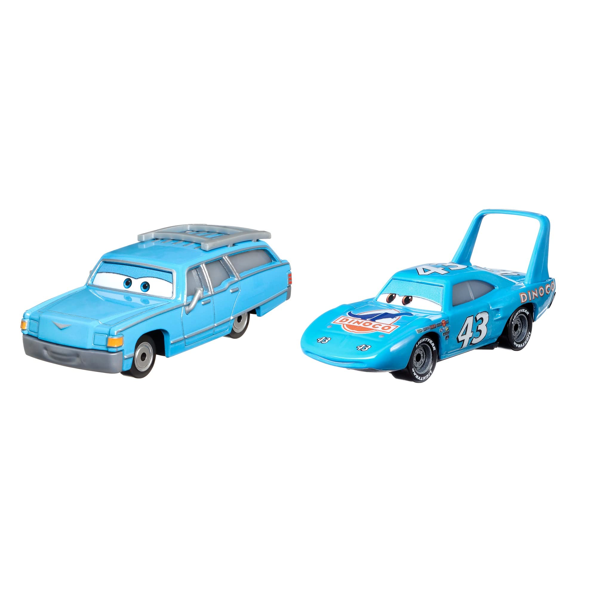 Disney Pixar Cars 3 2-Pack Assortment, 1:55 Scale Die-Cast Fan Favorite Character Vehicles for Racing and Storytelling Fun, Gift for Kids Age 3 and Older