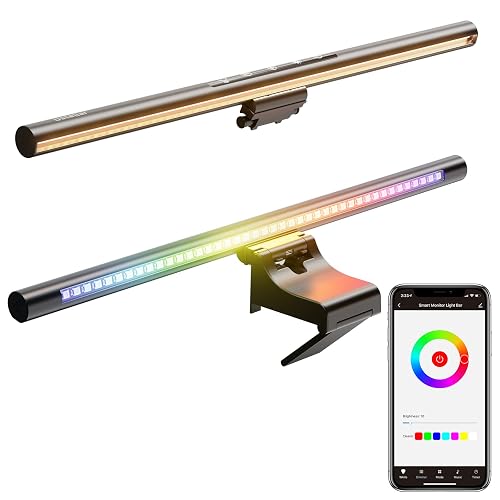 Smart LED Monitor Light Bar for Eye Caring, Ustellar Computer Monitor ...