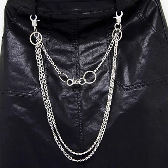 Vetement femme fashion pull orné d'une chaine bleu JENALIE - vetement femme,  vetement femme fashion, vetement fashion, vetement