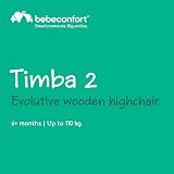 Bebeconfort Timba 2 Evolutive Wooden Highchair 6 Months to 110 kg view 2