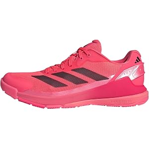 adidas Mens Crazyquick Lightstrike Padel Sneakers Shoes - White