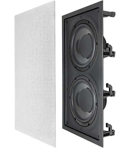 10 Inch Sub Acoustic Audio HDS10 Flush Mount Passive Subwoofers