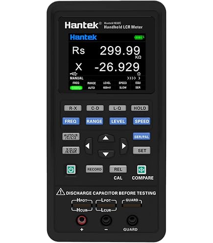 DER EE Electrical Instrument DE-5000 High Accuracy Handheld LCR Meter