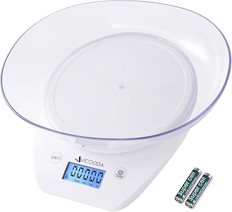 Amazon Zeonetak キッチンスケール 多機能クッキングスケール 1gから3000gまで計量可能 風袋引き機能 高精度センサー オートオフ機能付き 簡単操作 調理 製菓 料理 ベーキング用品 業務用 プロ用 デジタルはかり オンライン通販