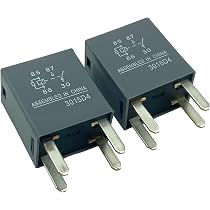 Relais Automobile 4 Broches 12V 20A - Compatible GMC, Buick Et Autres Véhicules - Référence 15328866 - Lot De 4 Pièces