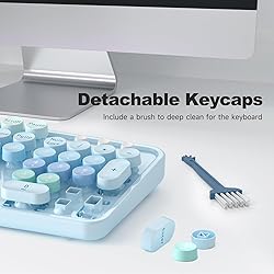 MOFII Keyboard Wired Large Print, Computer Keyboard