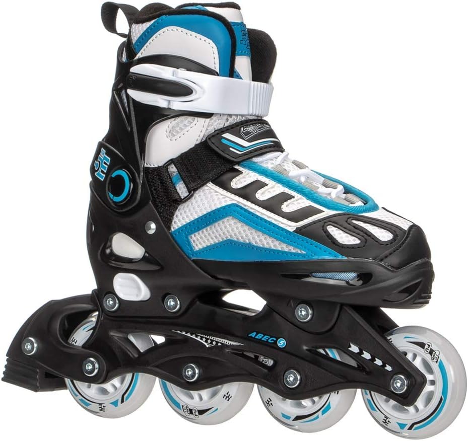 5th ElementKids Adjustable Inline Skates for Boys and Girls with Ankle Support Roller Skates