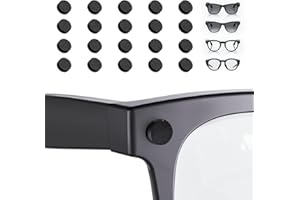 Iootmoy LED Light Cover Sticker for Smart Glasses – Compatible with Meta Ray-Ban Gen 2 & Meta Wayfarer Anti-Glare Privacy Sticker Soft Light Design Easy to Install (20 Pcs)