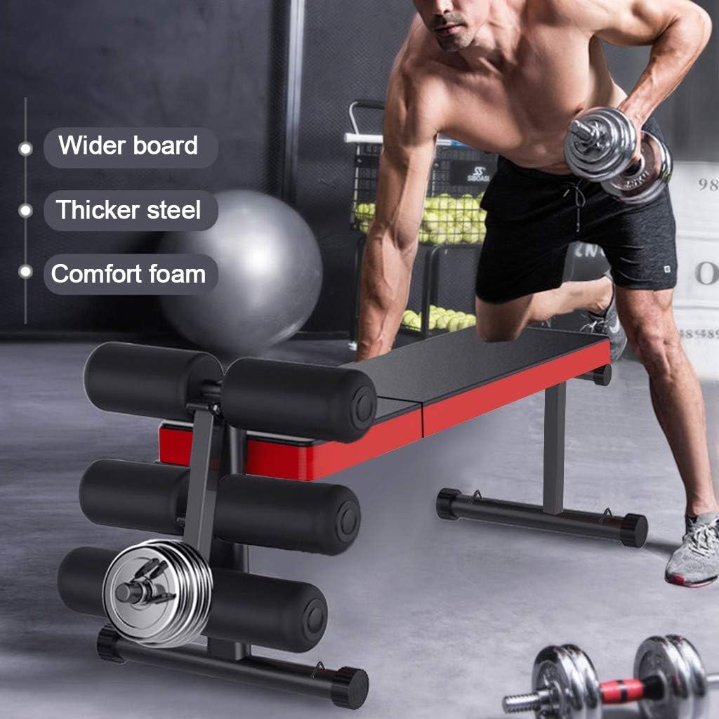 Adjustable Weight Benches - Utility Exercise Workout Weight Benches for Home Gym Weight Lifting and Strength Training, Supports 660 lbs
