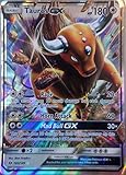 POKEMON, SUN&MOON, TAUROS GX 100/149, MINT, NEW