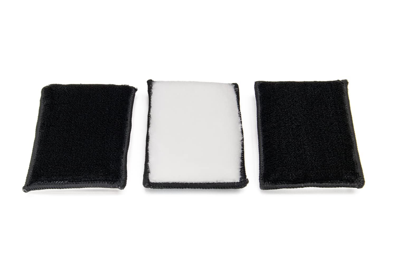 Photo 1 of Autofiber Scrub Ninja Max, Interior Scrubbing Sponge - Pack of 3 (White/Black)