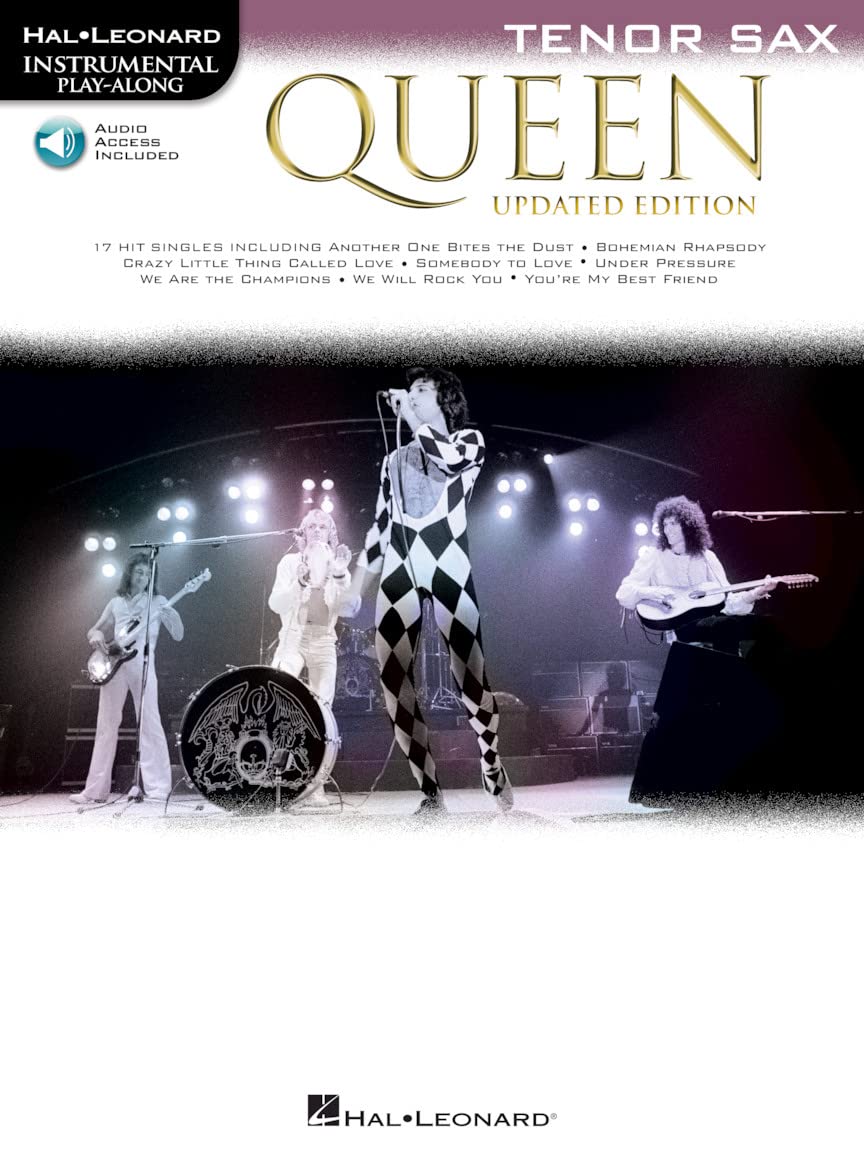 Queen - Updated Edition. Tenor Saxophone. Includes Audio Online: Instrumental Play-Along