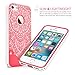 MagicMobile iPhone 5S / 5 / SE Case, Slim Hybrid Case [Cute 3D Printed White Henna Mandala Pattern] Embossed Rugged TPU with Bumper Frame Dual Layers - [Light Pink]