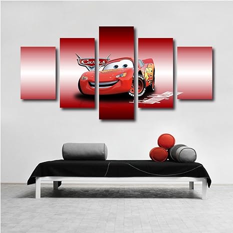 Amazon Artrend W5449ムービー分割キャンバス印刷divided 5パネル印刷 Unframed L Set 2 Border アートフレーム ポスター オンライン通販