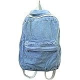 american apparel denim backpack