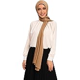Txmout Premium Jersey Hijabs for Women - Cotton Muslim Scarfs