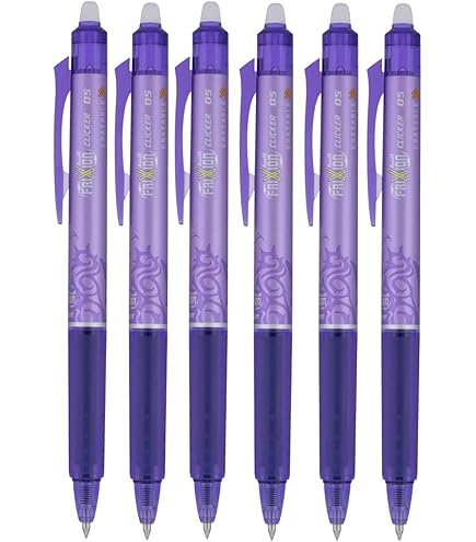 Amazon.com: 10pcs Pilot LFBK-23EF FriXion Ball Clicker 0.5mm