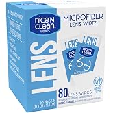 NNC 80 CT Microfiber Lens Wipes - Single Carton