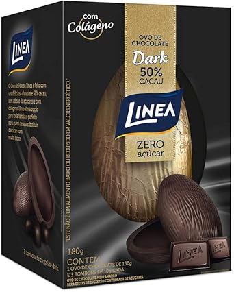 Ovo de Páscoa Dark Zero Açúcar Linea 180g 