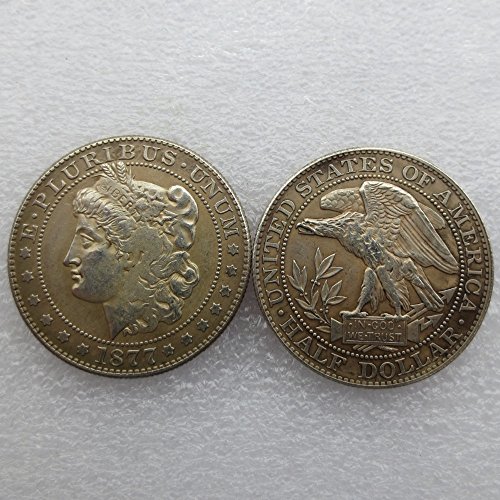 US 1877 Morgan Half Dollar copy Coins