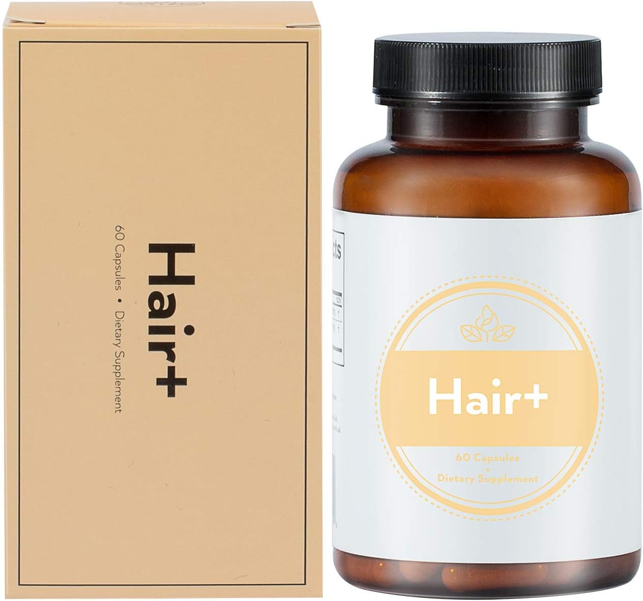 Fusion Naturals - Hair -Natural Hair Growth - 60 Capsules - Support Hair, Skin & Nails, Promote Hair Health, Reduce Hair Loss