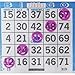 Power Dot Bingo Delight Purple Smiley Face Bingo Dauber