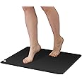 MIUQAOKL Grounding Mat, 11.8x27.6 Inch Grounding Mat for Bed, Earth Connected, Grounding Pad for Improving Sleep Helping to Eliminate Anxiety, Black