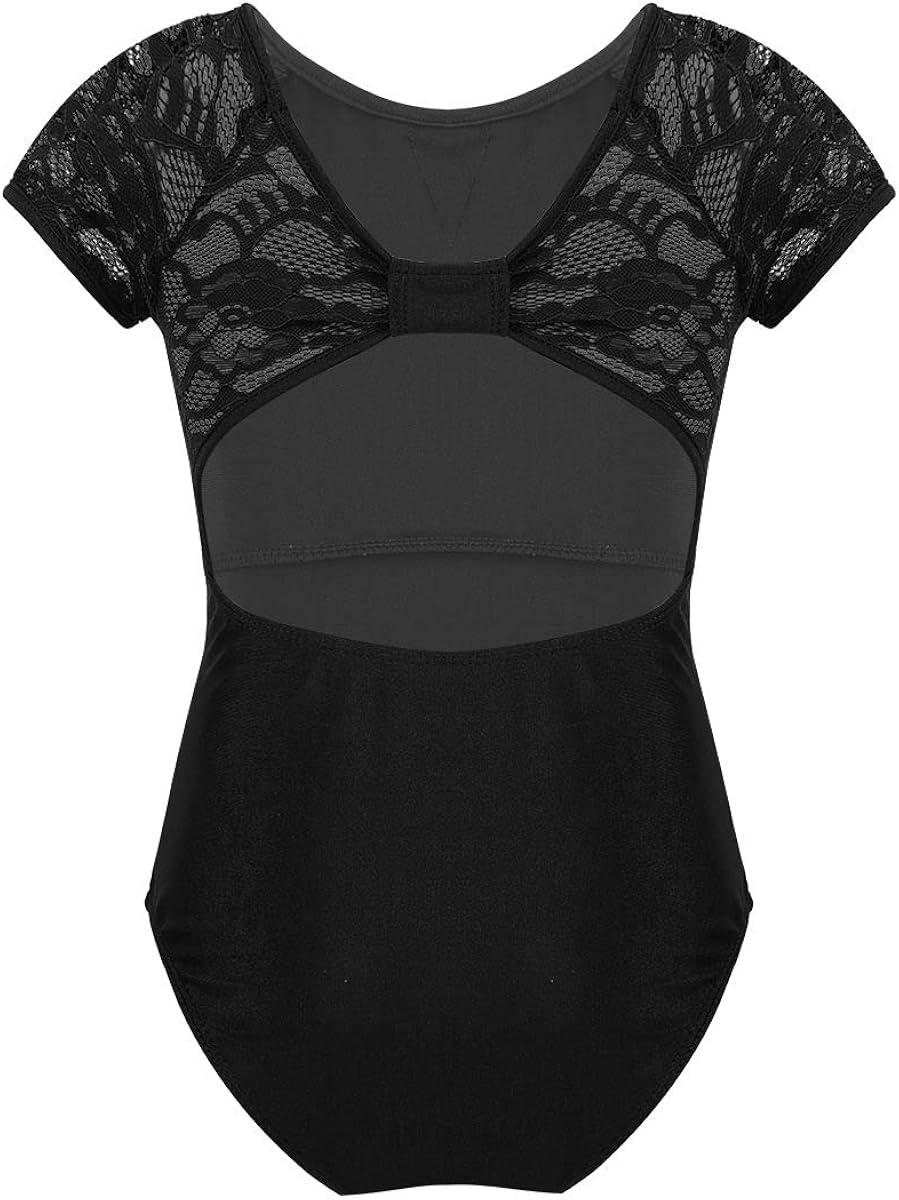 Dancewear & Accessories Girls Gym Training Ballet Dance Wear Child Lace