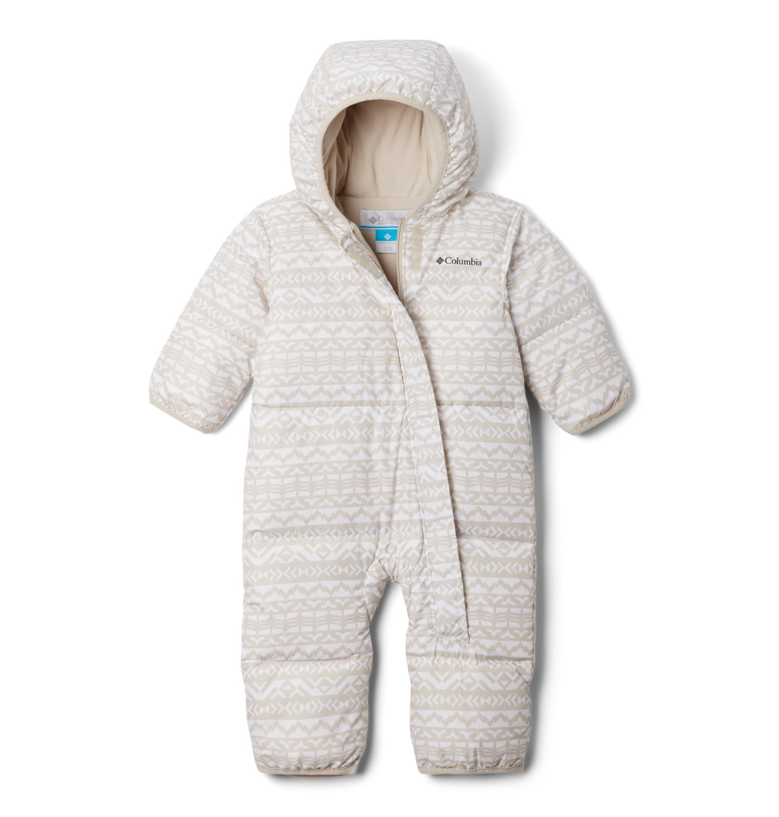 Columbia Baby Snuggly Bunny II Bunting, White Madras Tonal/Chalk, 0/3