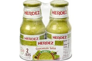 BETRULIGHT – Guacamole Salsa, Mild Keto Friendly Herdez Guacamole Salsa Value Pack | 23.6 Ounce Jar |+ Betrulight Fridge Magnet (Pack of 2)